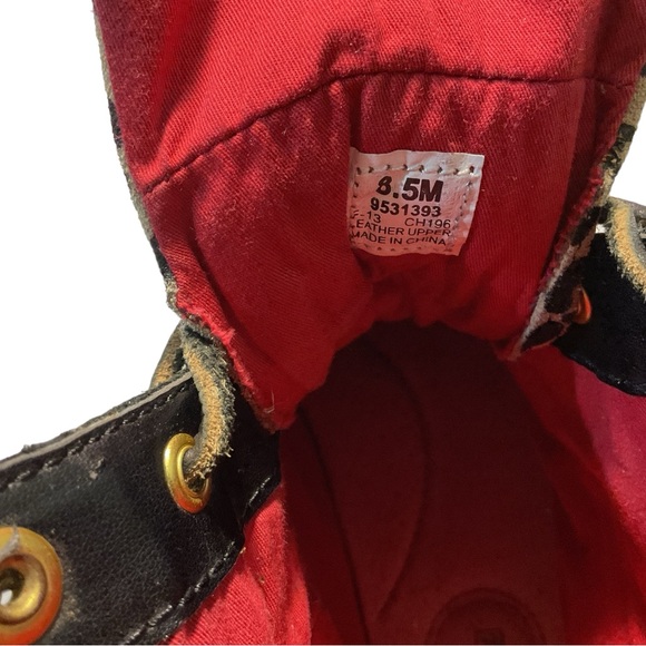 Sperry Top Sider boot women’s 8.5 Hikerfish Leopard print - Picture 5 of 11